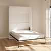 Paramount Full Wall Bed - Ivory Oak - Full