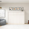 Paramount Full Size Daybed Wall Bed - Ivory Oak