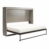 Paramount Full Size Daybed Wall Bed - Gray Oak