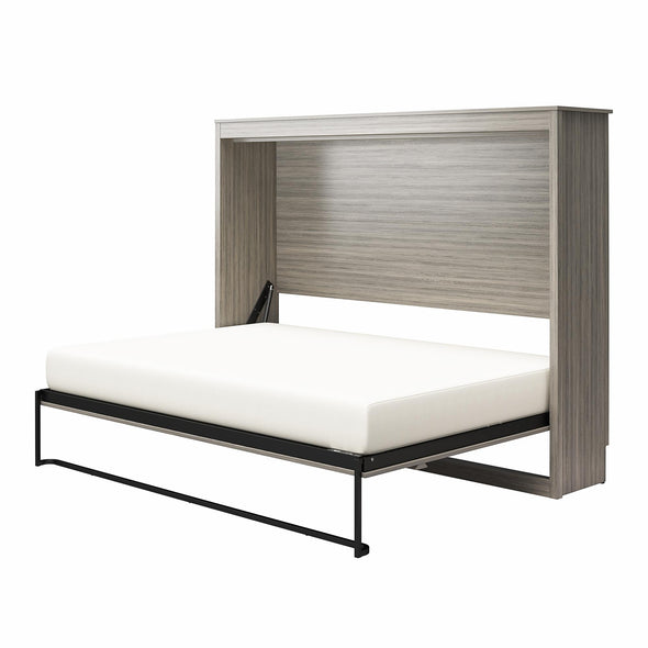 Paramount Full Size Daybed Wall Bed - Gray Oak