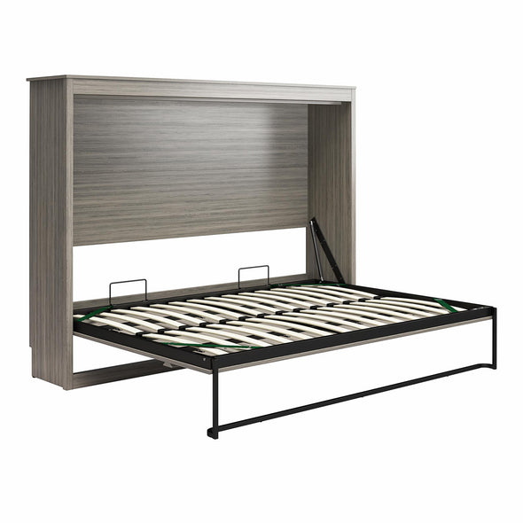 Paramount Full Size Daybed Wall Bed - Gray Oak