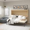 Paramount Full Size Daybed Wall Bed - Monterey Oak