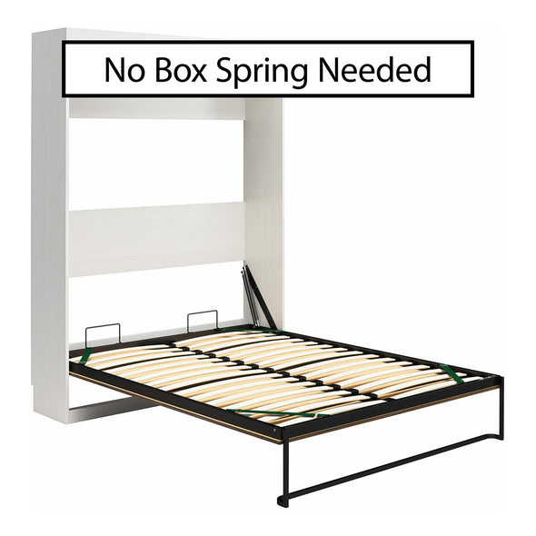 Pinnacle Full Wall Bed - Ironwood - Full