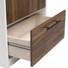 Pinnacle Shelving Unit or Wardrobe with Storage Drawer  - Walnut