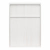 Paramount Full Wall Bed Bundle with 2 Armoire Side Cabinets - Ivory Oak - Full