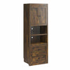 Farmington Bedside Storage Cabinet with Touch Sensor LED Lighting - Century Barn Pine