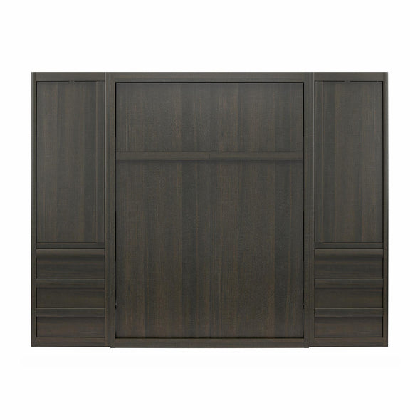 Paramount Armoire Wardrobe Storage Cabinet with Drawers - Espresso