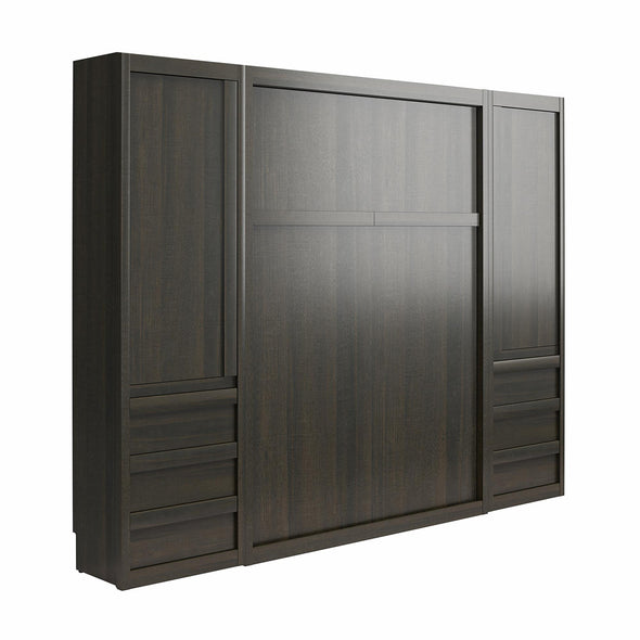 Paramount Armoire Wardrobe Storage Cabinet with Drawers - Espresso