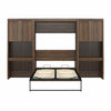 Paramount Vanity/Desk Storage Cabinet with Drawer - Columbia Walnut