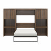 Paramount Vanity/Desk Storage Cabinet with Drawer - Columbia Walnut