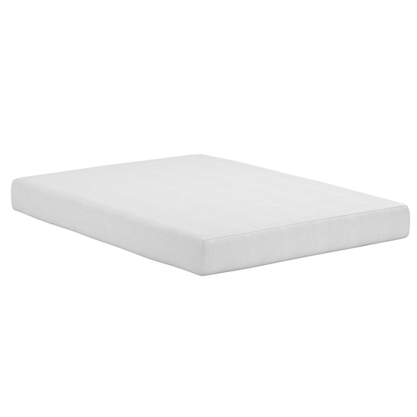 Impressions Queen Wall Bed Bundle with 8in Memory Foam Mattress - Natural - Queen