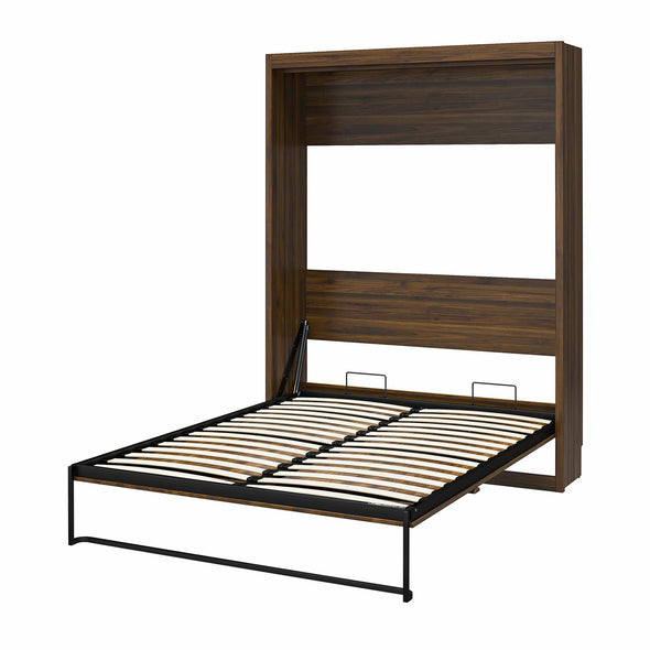 Paramount Queen Wall Bed - Columbia Walnut - Queen