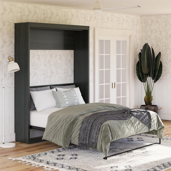 Paramount Queen Wall Bed - Espresso - Queen