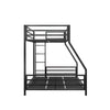 Coen Metal Bunk Bed - Black - Twin-Over-Full