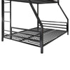 Coen Metal Bunk Bed - Black - Twin-Over-Full