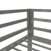 Coen Metal Bunk Bed - Silver - Twin-Over-Full