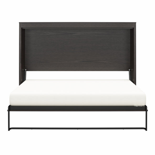 Paramount Full Size Daybed Wall Bed - Black Oak