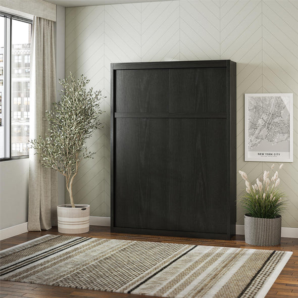 Signature Sleep Paramount Full Murphy Bed - Black Oak - Full