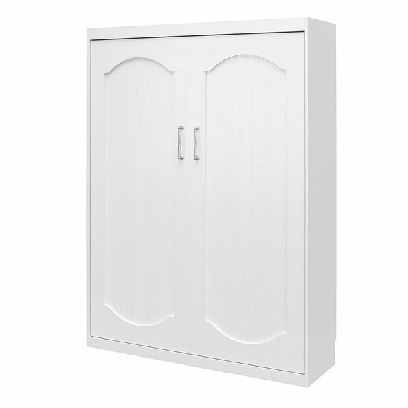 Novogratz Her Majesty Queen Murphy Bed - White - Queen