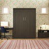 Novogratz Her Majesty Queen Murphy Bed - Black Oak - Queen