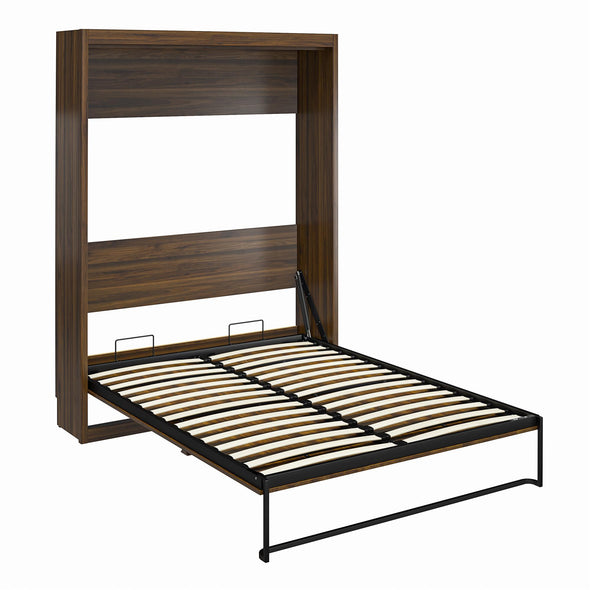 Paramount Queen Wall Bed - Columbia Walnut - Queen