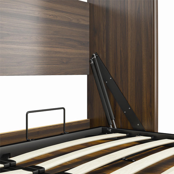 Paramount Queen Wall Bed - Columbia Walnut - Queen