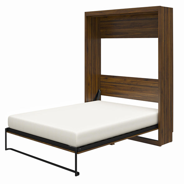 Paramount Queen Wall Bed - Columbia Walnut - Queen