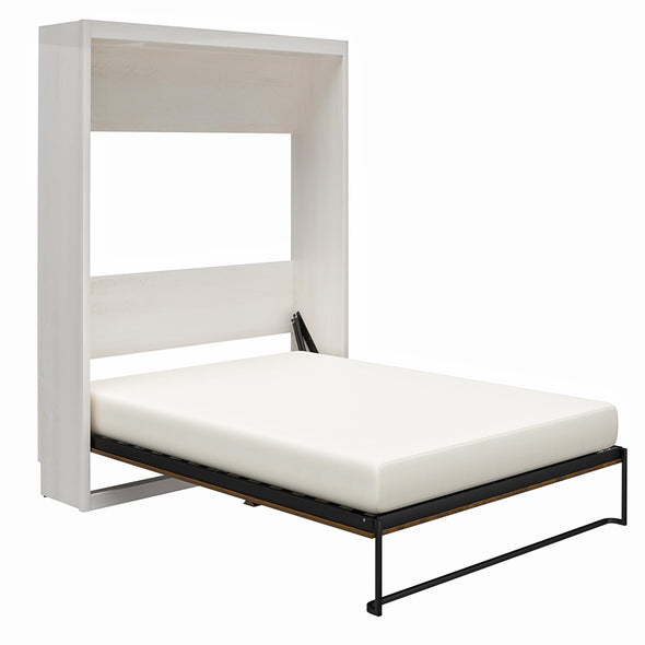 Paramount Queen Wall Bed - Ivory Oak - Queen