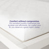 Inspire 6 Inch Memory Foam Mattress - White - Full