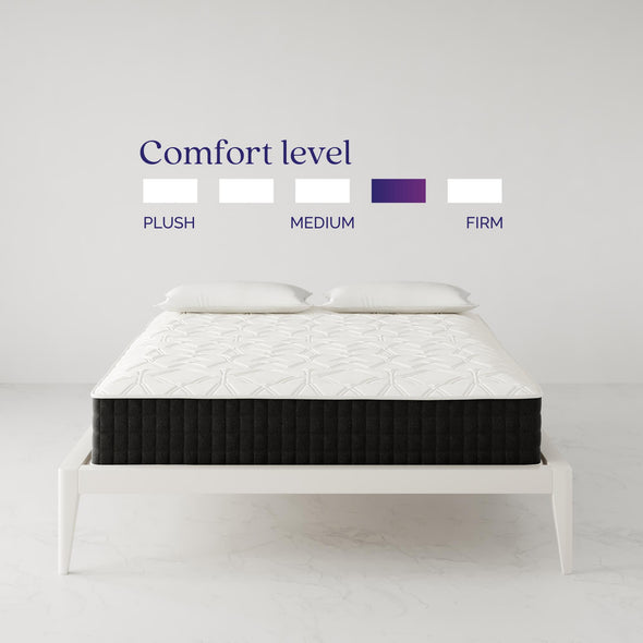 Signature Sleep Contour Comfort 12" Independently Encased Coil Mattress - White - Full