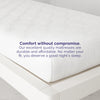 Signature Sleep Memoir 6" Gel Memory Foam Mattress, Twin Size - White - Twin