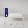 Signature Sleep Memoir 6" Charcoal Memory Foam Mattress, Full - White - Full