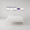 Signature Sleep Italian Made Memoir 10" Charcoal Memory Foam Mattress, Full - White - Full