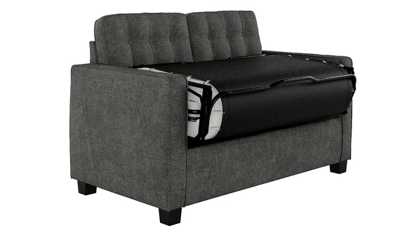 Avery Loveseat Sleeper Sofa with Memory Foam Mattress - Gray - N/A
