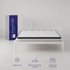 Signature Sleep Essential 6" EuroTop Gel Memory Foam and Innerspring Hybrid Mattress, Queen - White - Queen