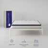 Signature Sleep Essential 8" EuroTop Gel Memory Foam and Innerspring Hybrid Mattress, Queen - White - Queen