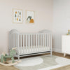 Signature Sleep Sweet Cuddles Baby Crib & Toddler Bed Mattress, White/Gray Polka Dot - White / Grey - Crib & Toddler Mattress